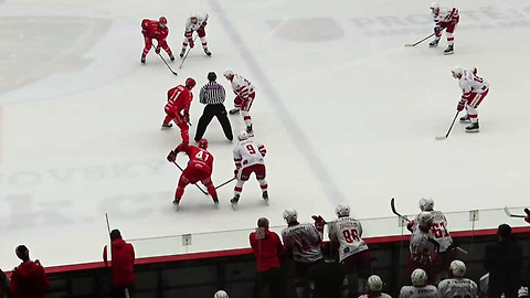 1. česká hokejová liga mužů - LHK Jestřábi Prostějov - HC Slavia Praha