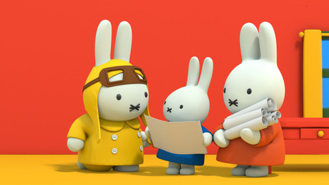 Miffy a její dobrodružství - 31/78 Mapa pokladu strýčka pilota
