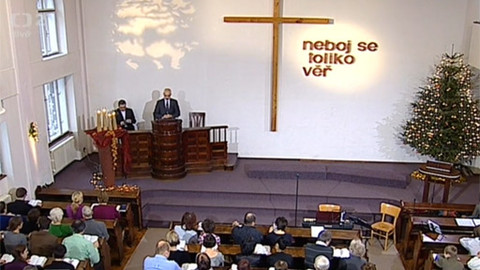 Bohoslužby v České televizi - Vánoční bohoslužba