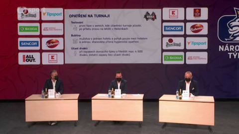 Euro Hockey Tour - Tisková konference k nominaci na hokejový Turnaj Karjaly
