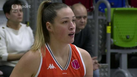 Evropská liga v basketbalu - ZVVZ USK Praha - Bourges Basket