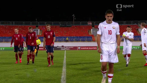 Fotbal - Bělorusko - Česko