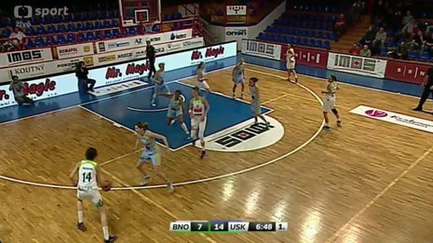 Basketbal - BK IMOS Brno - ZVVZ USK Praha
