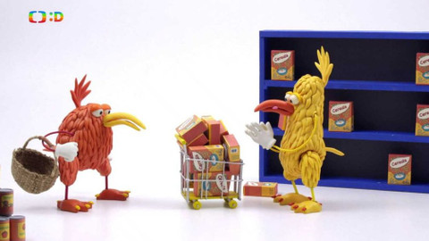 Hravá angličtina s ptáčky kiwi - Supermarket