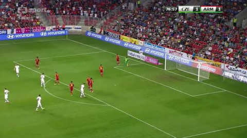 Fotbal - Česko - Arménie