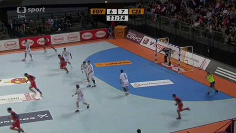 Házená - Česko - Egypt