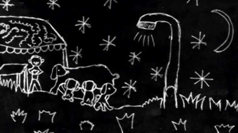 Děti kreslí písničky - Černý trh