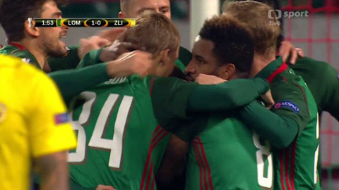 Evropská liga UEFA - FK Lokomotiv Moskva - FC Fastav Zlín