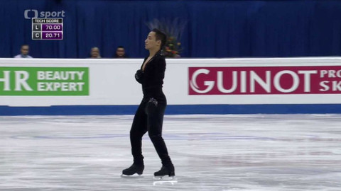 ME v krasobruslení 2016 Slovensko - Muži - volné jízdy