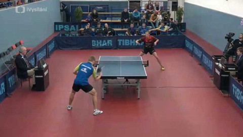 Stolní tenis - SF SK Kotlářka EN Praha - DTJ-Slavia Hradec Králové