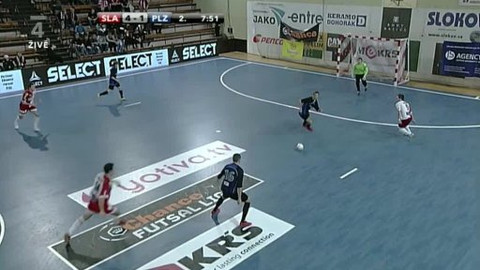 1. Futsal liga - SK Slavia Praha - SK Indoss Plzeň