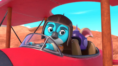 Top Wing: Ptačí kadeti - Blesk má v rodině letecké eso / Tomíkovo pirátské dobrodružství