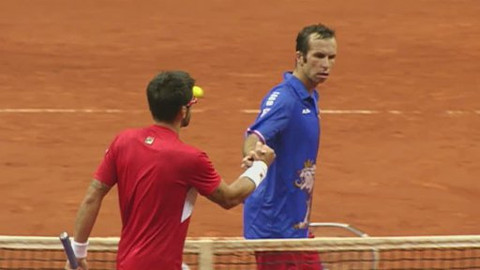 Davis Cup - Česko - Srbsko