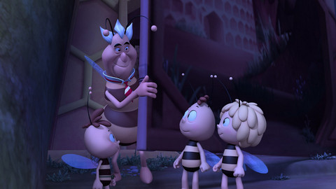 Včelka Mája - Namaluj mi Včelomeda