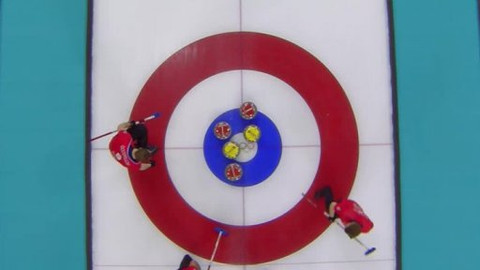 XXII. zimní olympijské hry 2014 Soči - Curling: Velká Británie - Norsko - muži