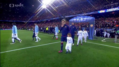 Liga mistrů UEFA - FC Barcelona - Manchester City