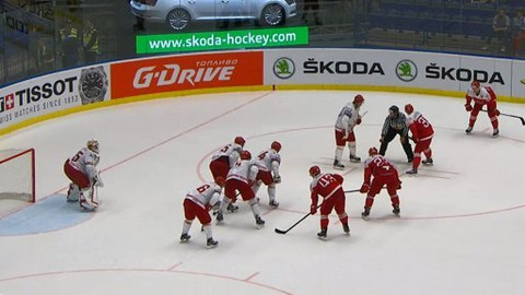 MS v ledním hokeji 2015 Česko - Dánsko - Bělorusko