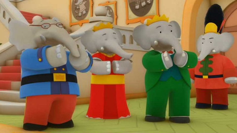 Babar a Baduova dobrodružství - 29/52 Nebeský krokodýl/Krokodýlí pozdvižení