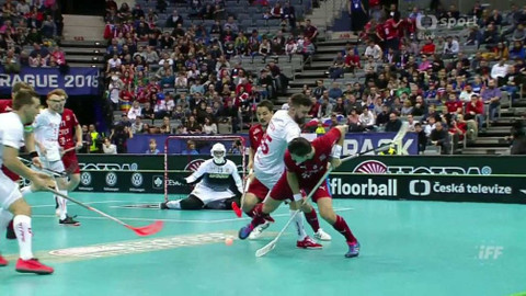 MS ve florbalu 2018 Česko - Česko - Švýcarsko