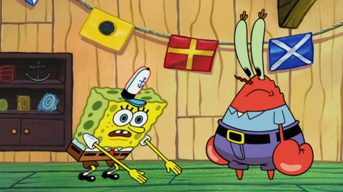 SpongeBob v kalhotách - Tvoje a moje a moje / Škrťák Krabs