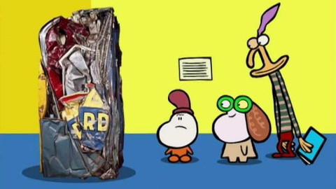 Minuta v muzeu - Socha Komprese Ricard