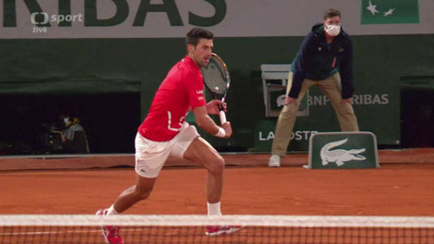 Roland Garros 2020 - Novak Djokovič - Stefanos Tsitsipas