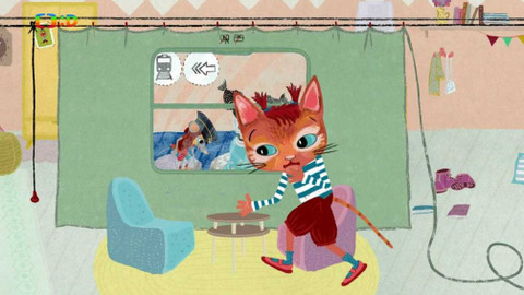 Němčina s Mitzi a Maus - 22/26 Mitzi a Maus si hrají na jízdu vlakem