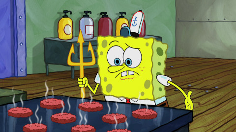 SpongeBob v kalhotách - Plankton jde do důchodu / Potíže s trojzubcem