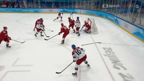 XXIV. zimní olympijské hry 2022 Peking - Hokej: Rusko - Česko