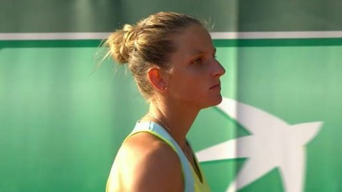 French Open 2014 - Mathilde Johanssonová - Karolína Plíšková