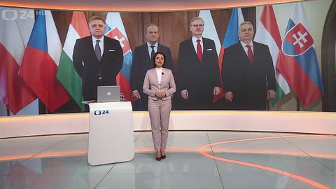 90’ ČT24 - Policie si posvítila na předjíždějící kamiony