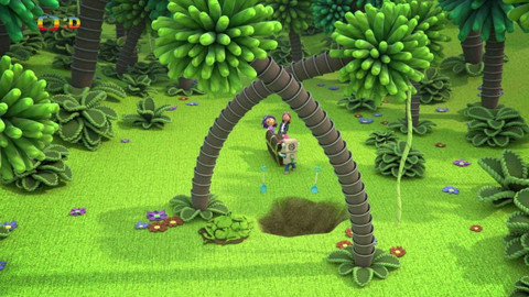 Když Bitz a Bob kutí - 6/42 Křížek označuje poklad