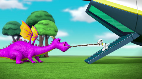 Tlapková patrola - Tlapky zachraňují draka / Tlapky zachraňují tři malá prasátka