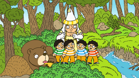 Bílá paní na hlídání - 2/6 Medvěda se nebojíme