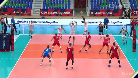 Me ve volejbalu mužů 2019 - Česko - Černá Hora