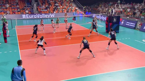 ME ve volejbalu žen 2021 - Bulharsko - Řecko