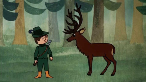 O hajném Robátkovi a jelenu Větrníkovi - 3/13 Jak pan Kotrč poslal krtky