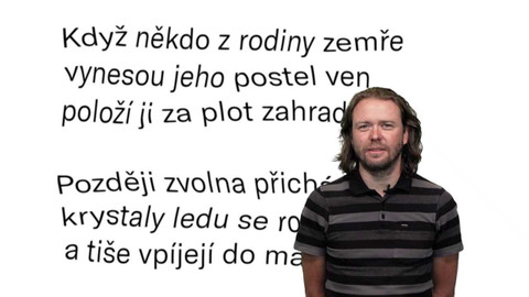Jedna báseň - Jan Zbořil