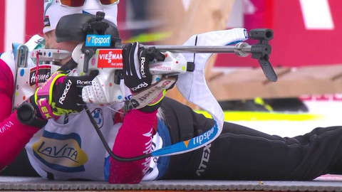 Světový pohár v biatlonu - SP Francie - nástřel