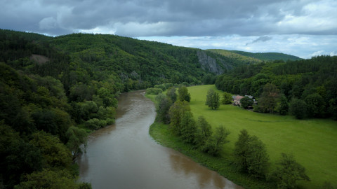 České řeky z výšky - 2/10 Berounka