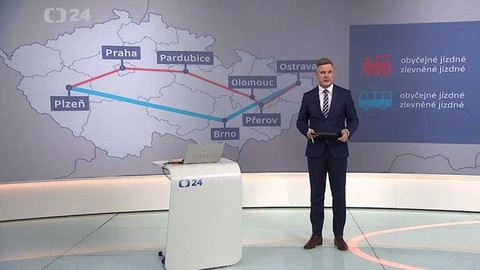 90’ ČT24 - Konec zneužívání slev v dopravě?