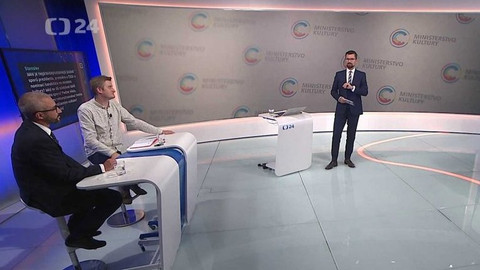90’ ČT24 - Pokračující spor o ministra kultury