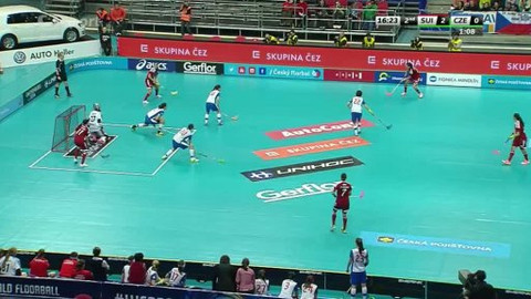 MS ve florbalu žen 2013 Česko - Švýcarsko - Česko