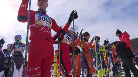 Lyžování - ČT Šumavský skimaraton