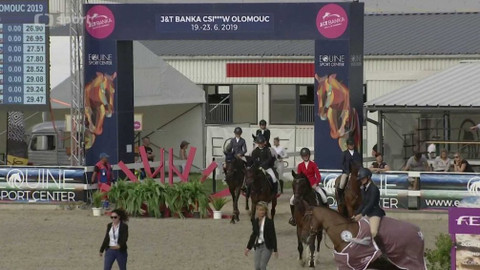 Jezdectví - J&T Banka CSI3*W Olomouc 2019