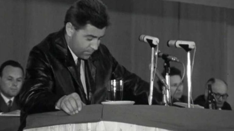 Příloha Televizních novin - Krajská konference KSČ v Českých Budějovicích