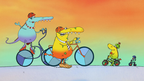 Příšerka Molly - 15/52 Učit se jezdit