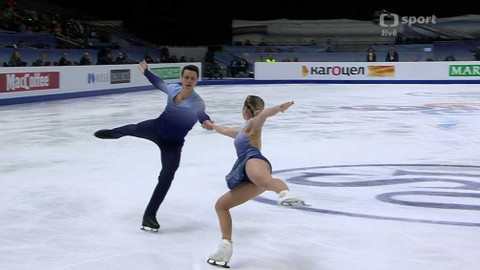 ME v krasobruslení 2020 Rakousko - Krátký program sportovních dvojic