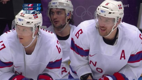 XXII. zimní olympijské hry 2014 Soči - Lední hokej: Kanada - Norsko
