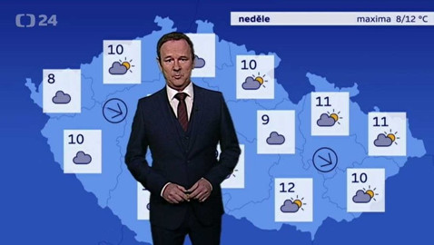 Předpověď počasí - 15. dubna 2017 17:55